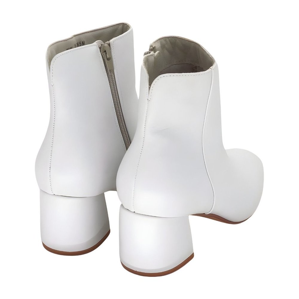 Chinese Laundry Womens DAVINNA Ankle Boot, Bone Smooth, Size 8 - Picture 6 of 7